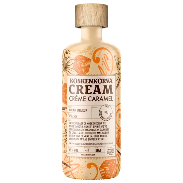 Koskenkorva Cream Caramel kooreliköör 15%vol 500ml