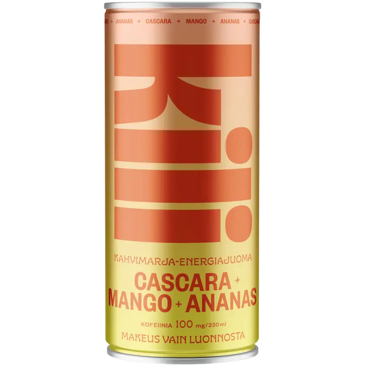 Kili Kahvimarja-energiajuoma Cascara + Mango + Ananas 0,33 l