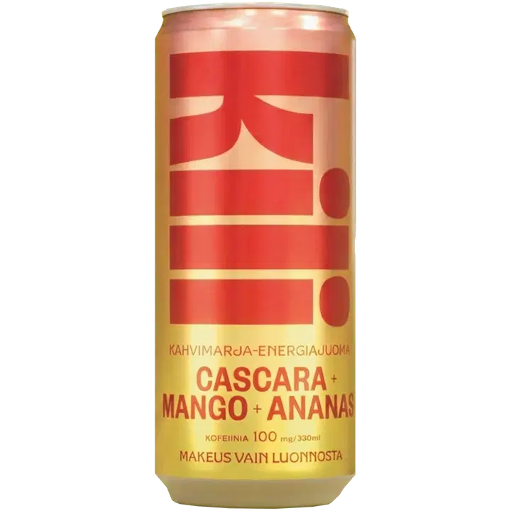 Kili energiajuoma Cascara-Mango-Ananas
