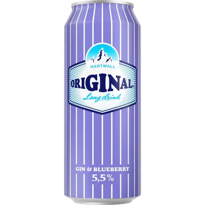 Hartwall Original Long Drink Blueberry 5,5% 0,5 l