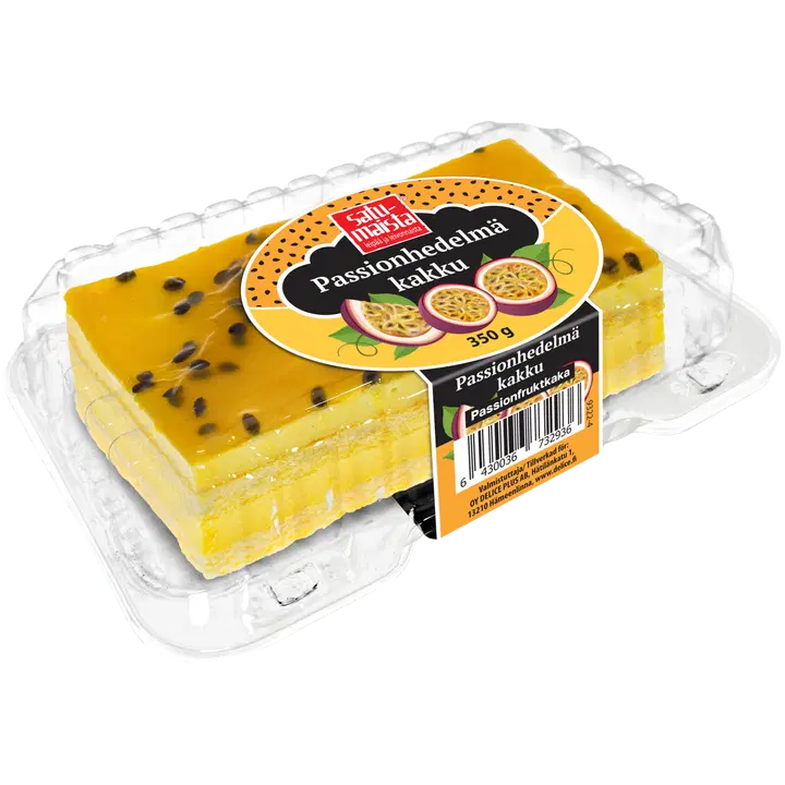 Satumaista 350g Passionhedelmäkakku