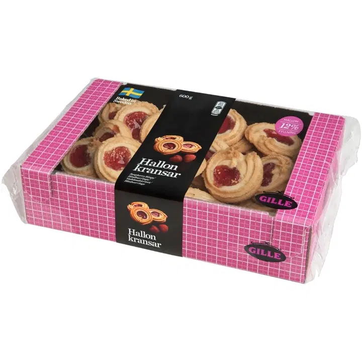 Gille vadelmakierteet 600g