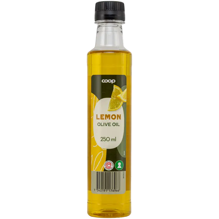 Coop sitruunanmakuinen oliiviöljy 250 ml