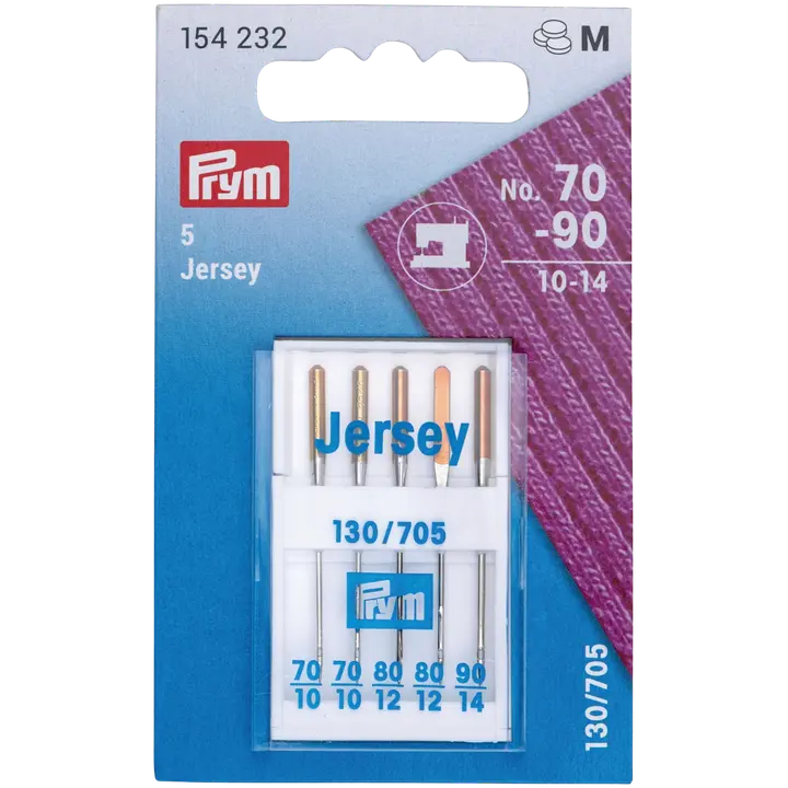 Prym ompelukoneneula pallokärjellä lajitelma 70-90 5 kpl/pakkaus