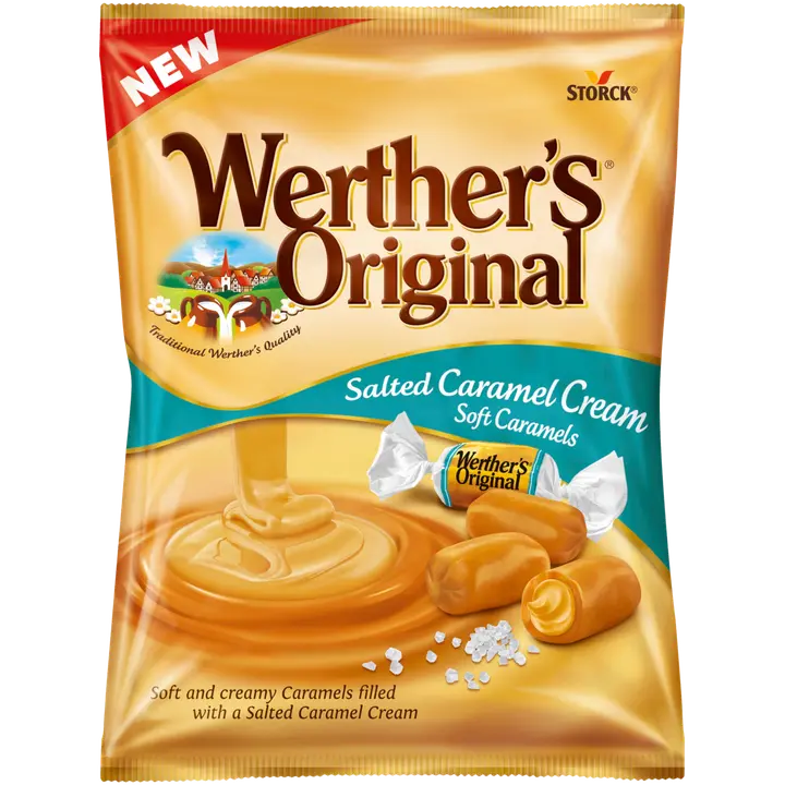 Werther´s Original Salted Caramel Kermatoffee 125g