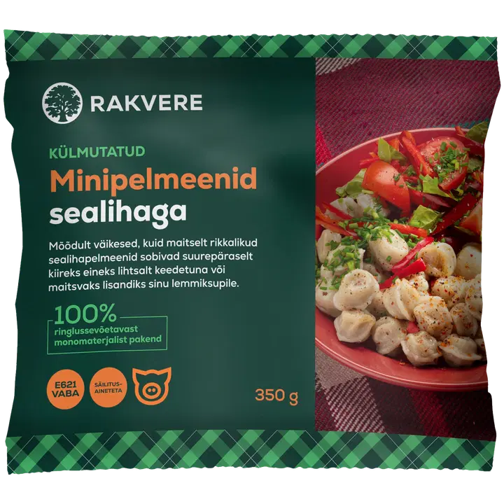 Rakvere Minipelmeenid Sealihaga 350 g