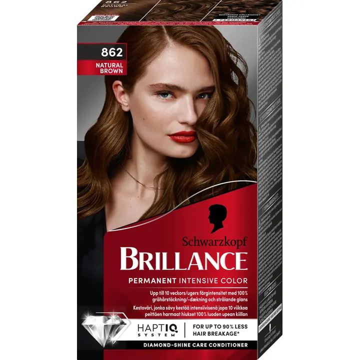 Juuksevärv Brillance 862 Natural Brown
