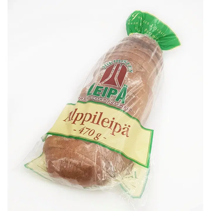 Jokioisten Leipä alppileipä vehnäleipä siivutettu 470 g