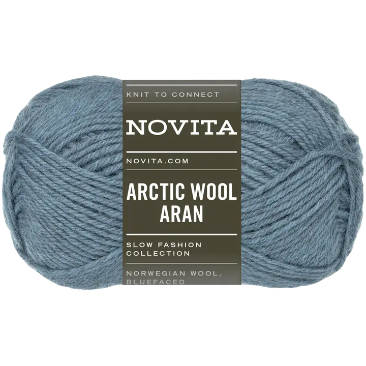 Novita lanka Arctic Wool Aran 100 g ikijää124