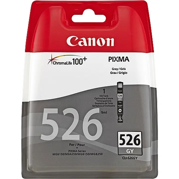 Canon CLI-526 mustepatruuna harmaa