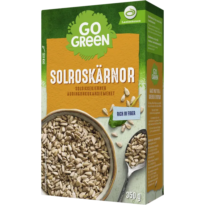 GoGreen Auringonkukansiemen 350 g
