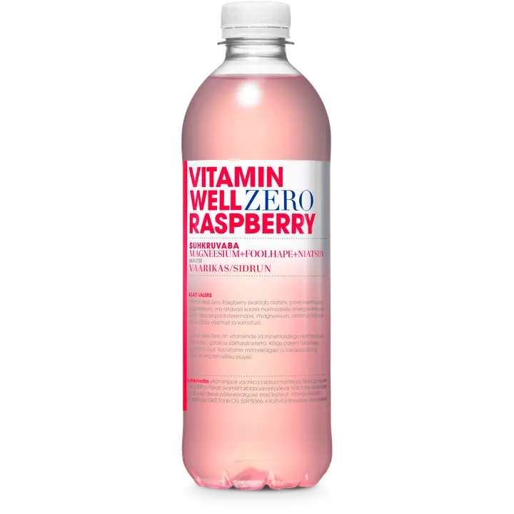 Vitamin Well Zero Raspberry vitamiinijook 500 ml