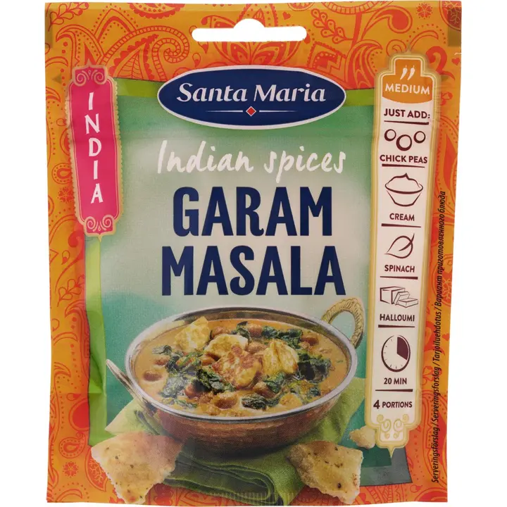 Santa Maria garam masala maitseainesegu 33g