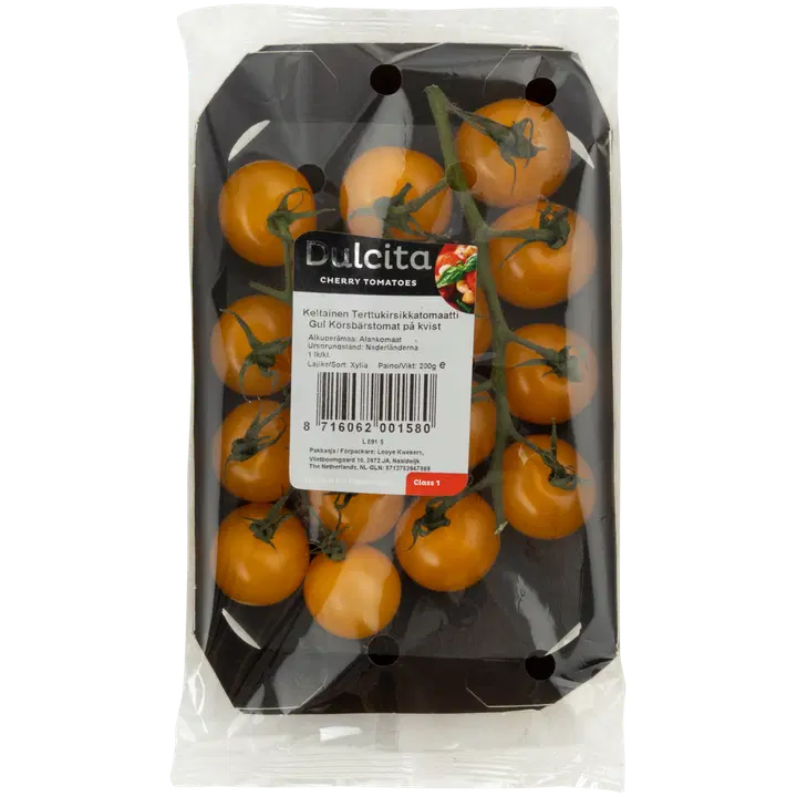 Keltainen terttukirsikkatomaatti 200g
