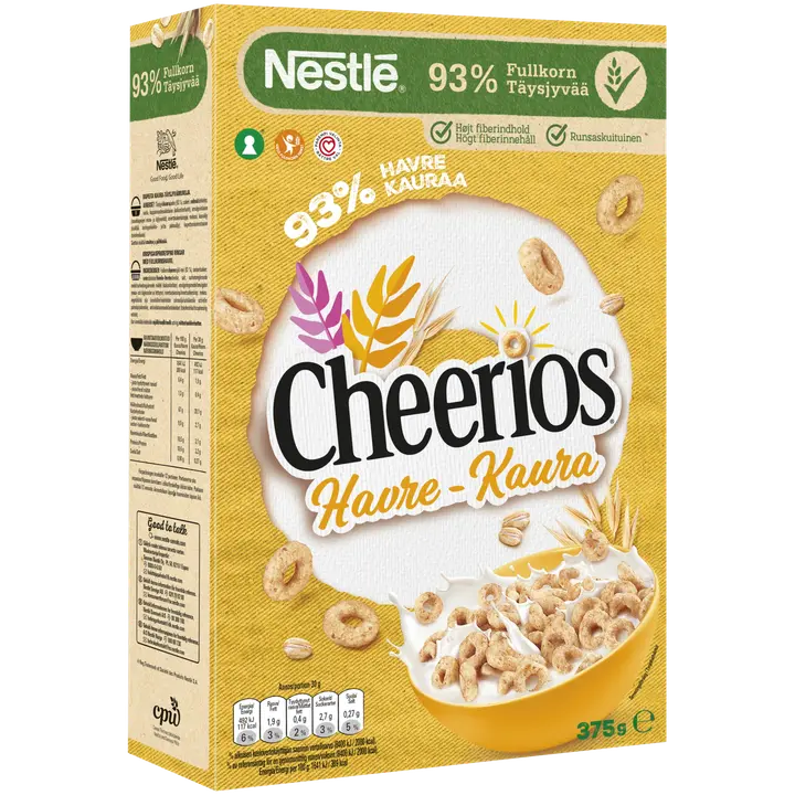 Nestlé Cheerios 375g Kaura täysjyvämuro
