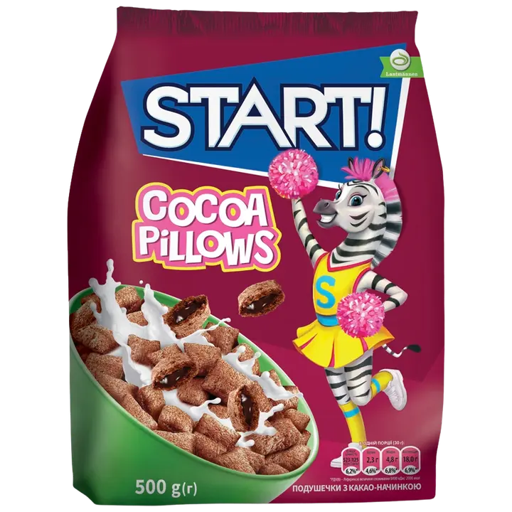 Start padjakesed kakao täidisega 500g