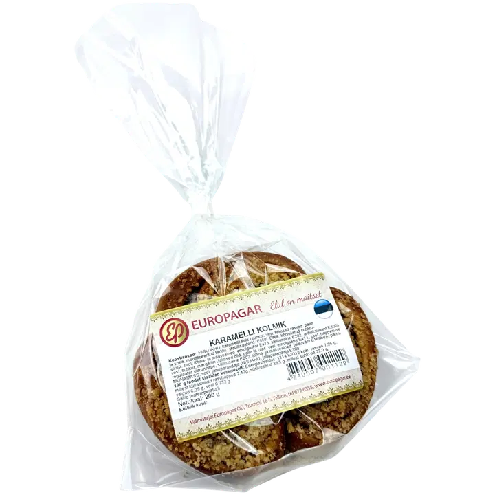 Europagar Karamelli Kolmik 200 g