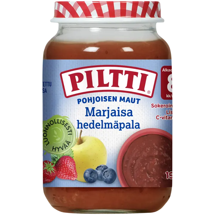 PILTTI Pohjoisen maut 190g Marjaisa hedelmäpala 8kk