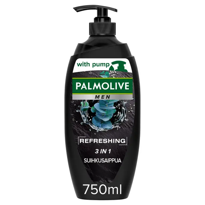 Palmolive Naturals Men Refreshing suihkusaippua 750ml