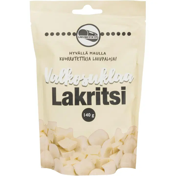 Valkosuklaalakritsa 140 g
