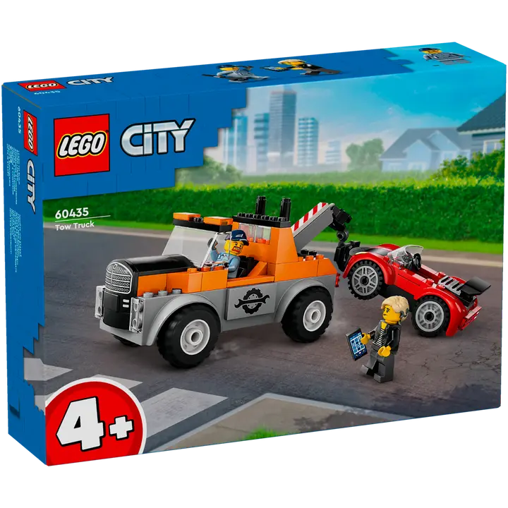 LEGO City Great Vehicles 60435 Hinausauto ja urheiluautokorjaamo