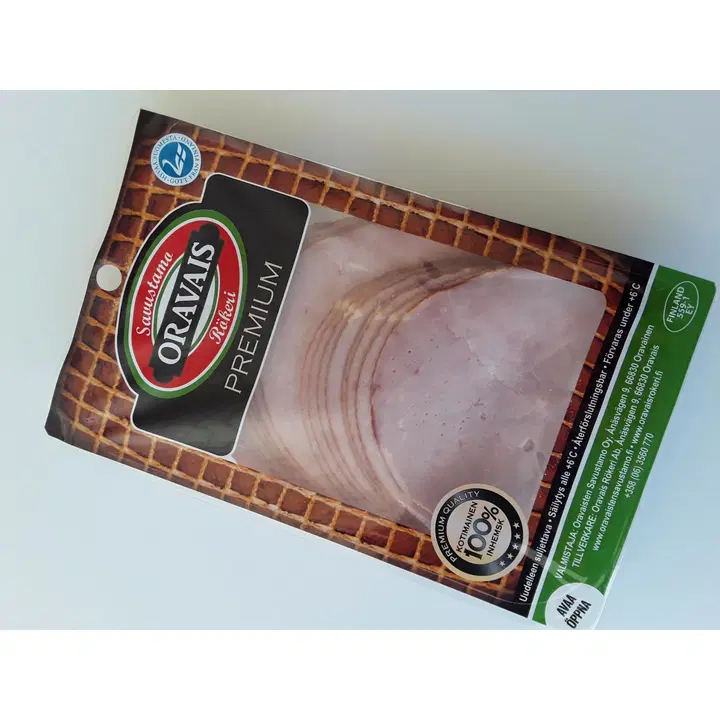 Oravaisten Savustamo Savustettu perhekinkku n. 0,3 kg