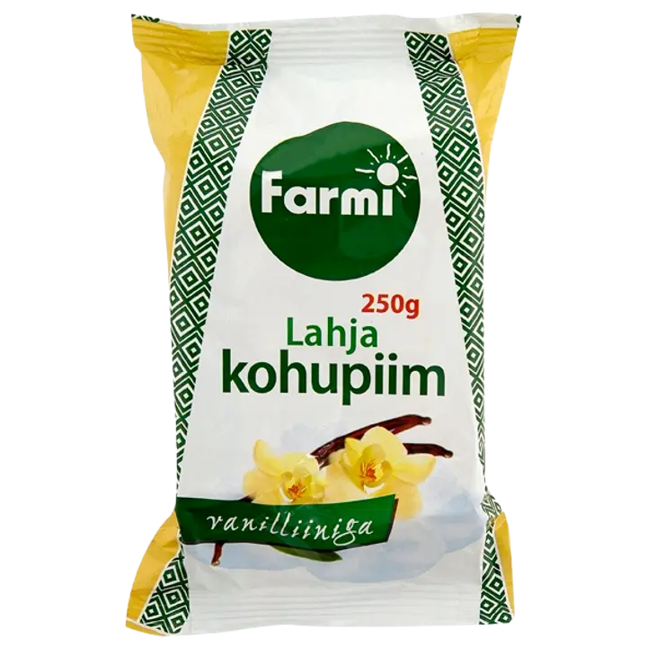 Farmi Lahja kohupiim vanilliiniga, 200 g