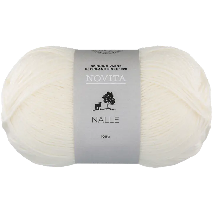 Novita Nalle 100g 011 valkoinen
