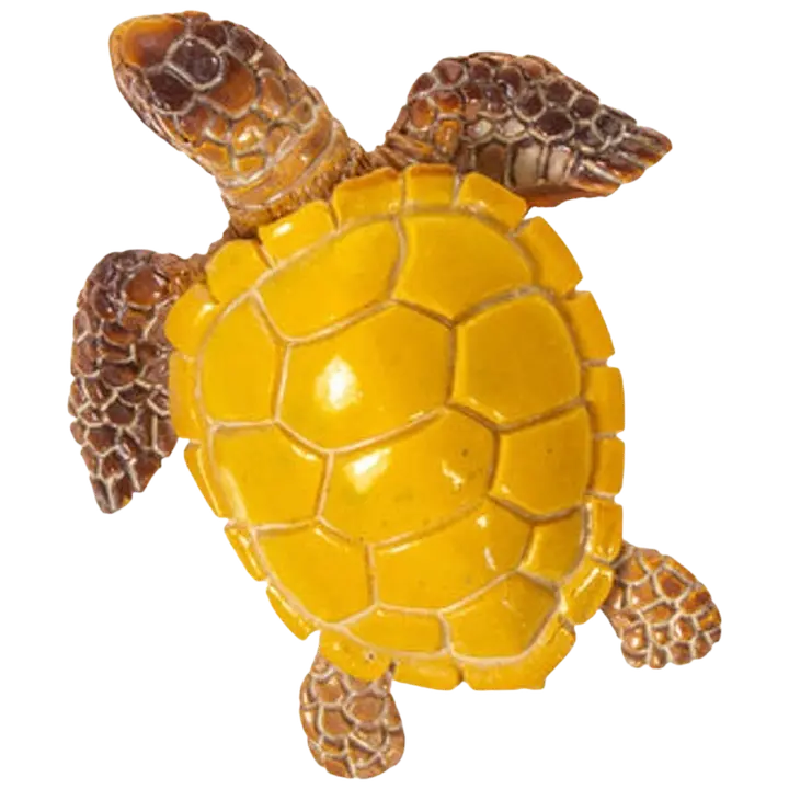 Magnet kilpkonn kollane