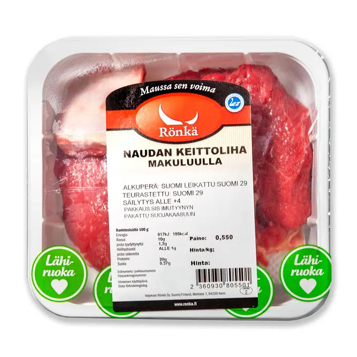 Rönkä Naudan luullinen keittoliha