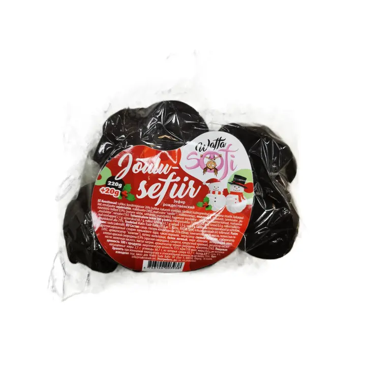 Waffa sofi jõulusefiir (glasuuritud) mustsõstramaitseline 240g