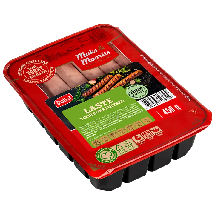 Laste toorvorstikesed 450 G