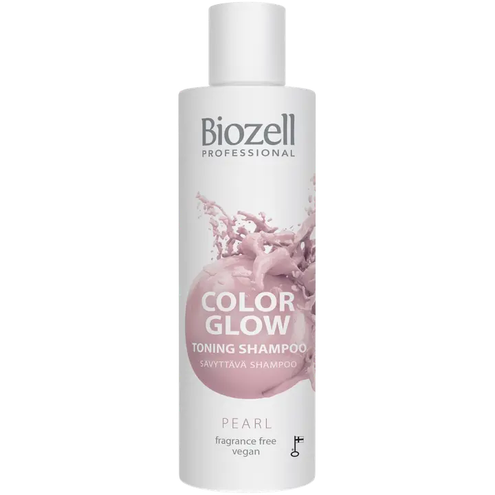 Biozell Color Glow Professional Color Tech Sävyttävä shampoo Pearl 200ml