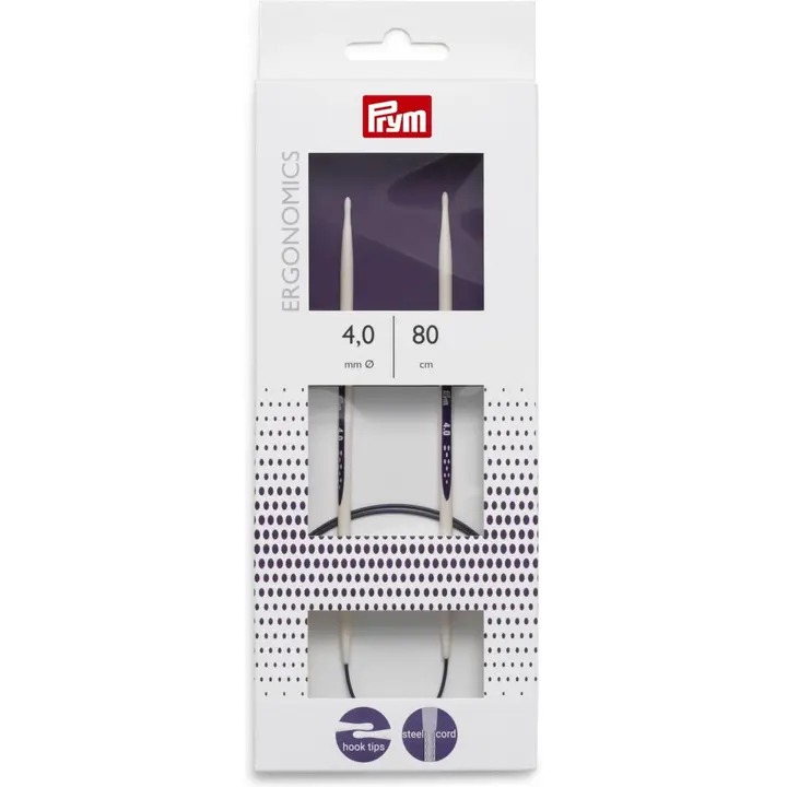 Prym pyöröpuikko ergonominen 80cm - 4  mm