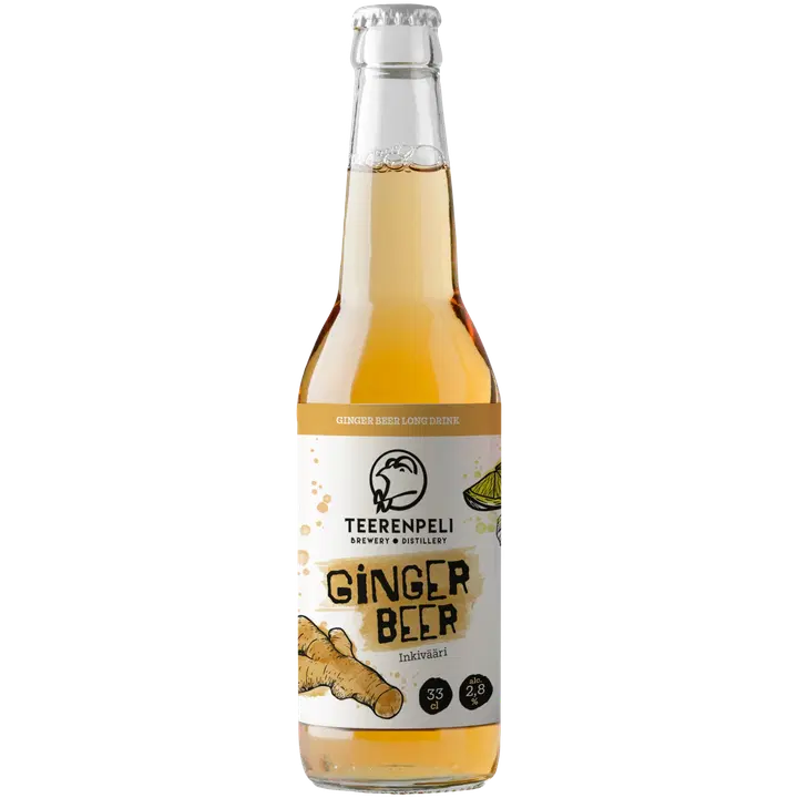 Teerenpeli Ginger Beer 2,8%, 0,33l kertalasipullo