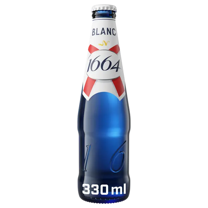 1664 Blanc olut 5 til-% lasipullo 0,33 L