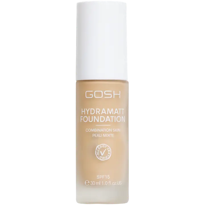 Gosh Hydramatt Foundation 006Y Medium Light -meikkivoide 30ml