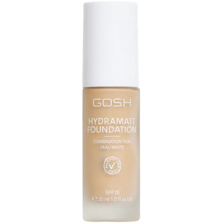 Gosh Hydramatt Foundation 006Y Medium Light -meikkivoide 30ml