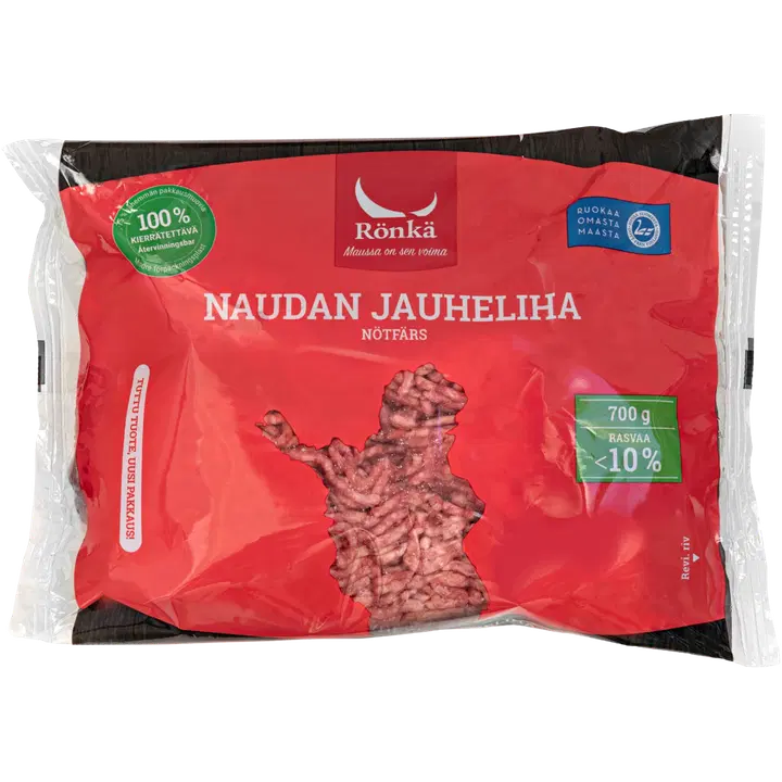 Rönkä Naudan jauheliha 10% 700g