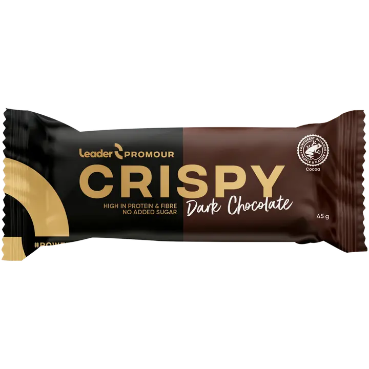 Leader Promour Crispy tumma suklaa proteiinipatukka 45 g