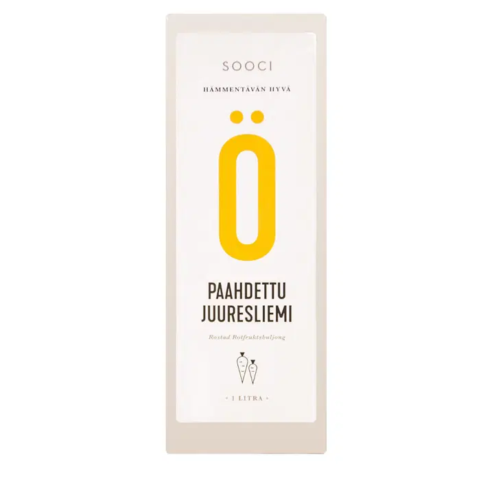 Sooci Ö Paahdettu juuresliemi 1l
