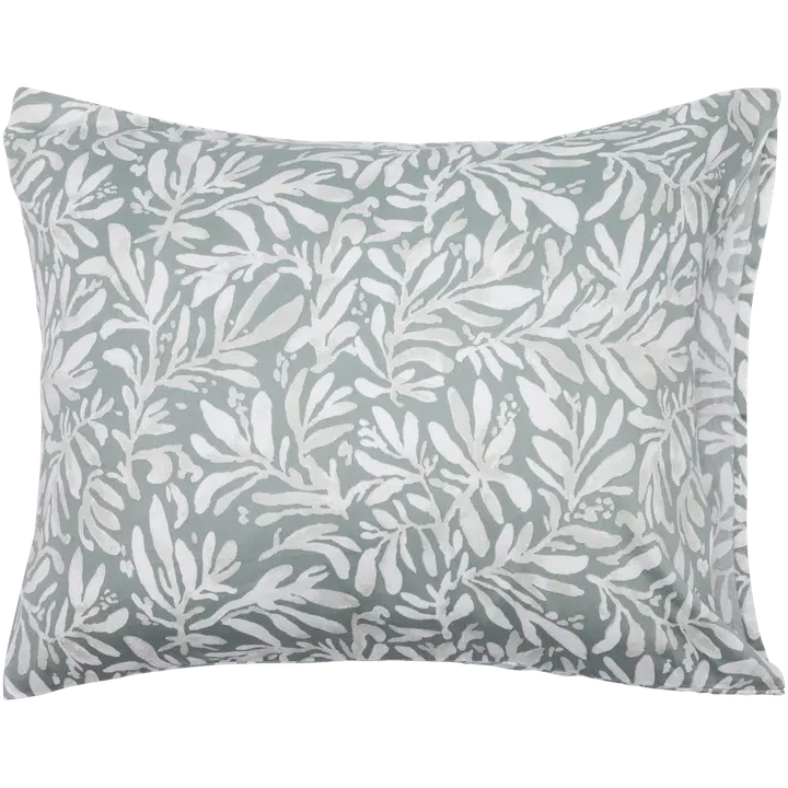 Pentik Hetki tyynyliina 50x60 cm lehti vihreä