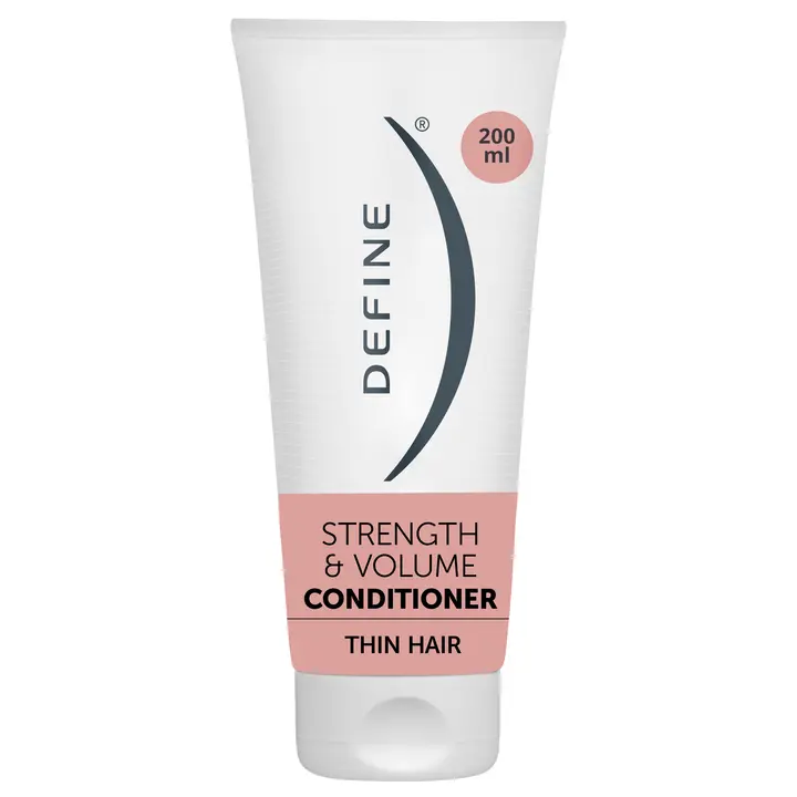 Define Strength & Volume conditioner tuuheuttava ja vahvistava hoitoaine hennoille hiuksille 200ml