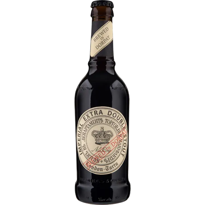 A. Le Coq Imperial Extra Double Stout tume õlu 7%vol 400ml