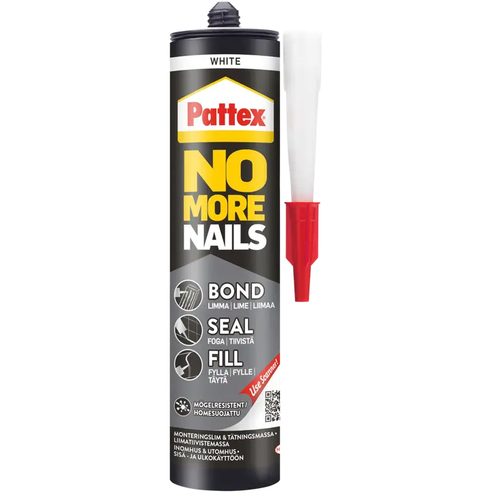 Pattex liim Bond-Seal-Fill 280ml valge
