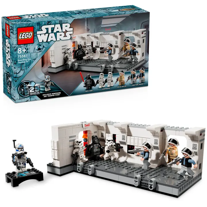 LEGO® Star Wars™ 75387 Astuminen Tantive IV™ alukseen, rakennussetti