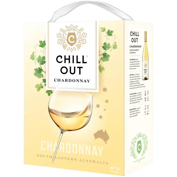 Chill Out Chardonnay Australia 8 til-% 3L BIB
