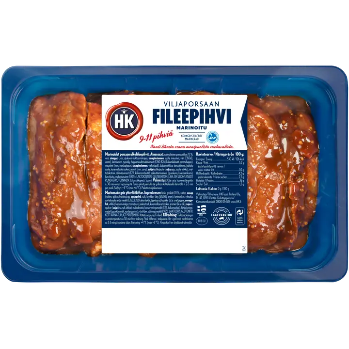 HK Viljaporsaan Fileepihvi marinoitu n. 1,3 kg