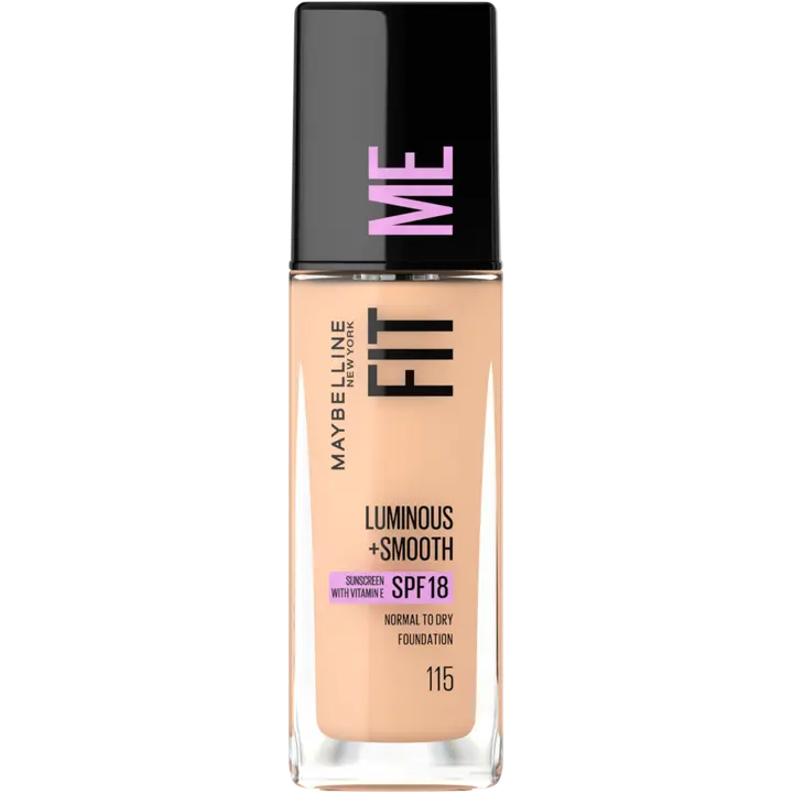 Maybelline New York  Fit Me Luminous & Smooth 115 Ivory -meikkivoide 30ml