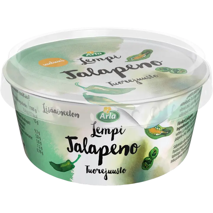 Arla Lempi Jalapeno tuorejuusto 160 g